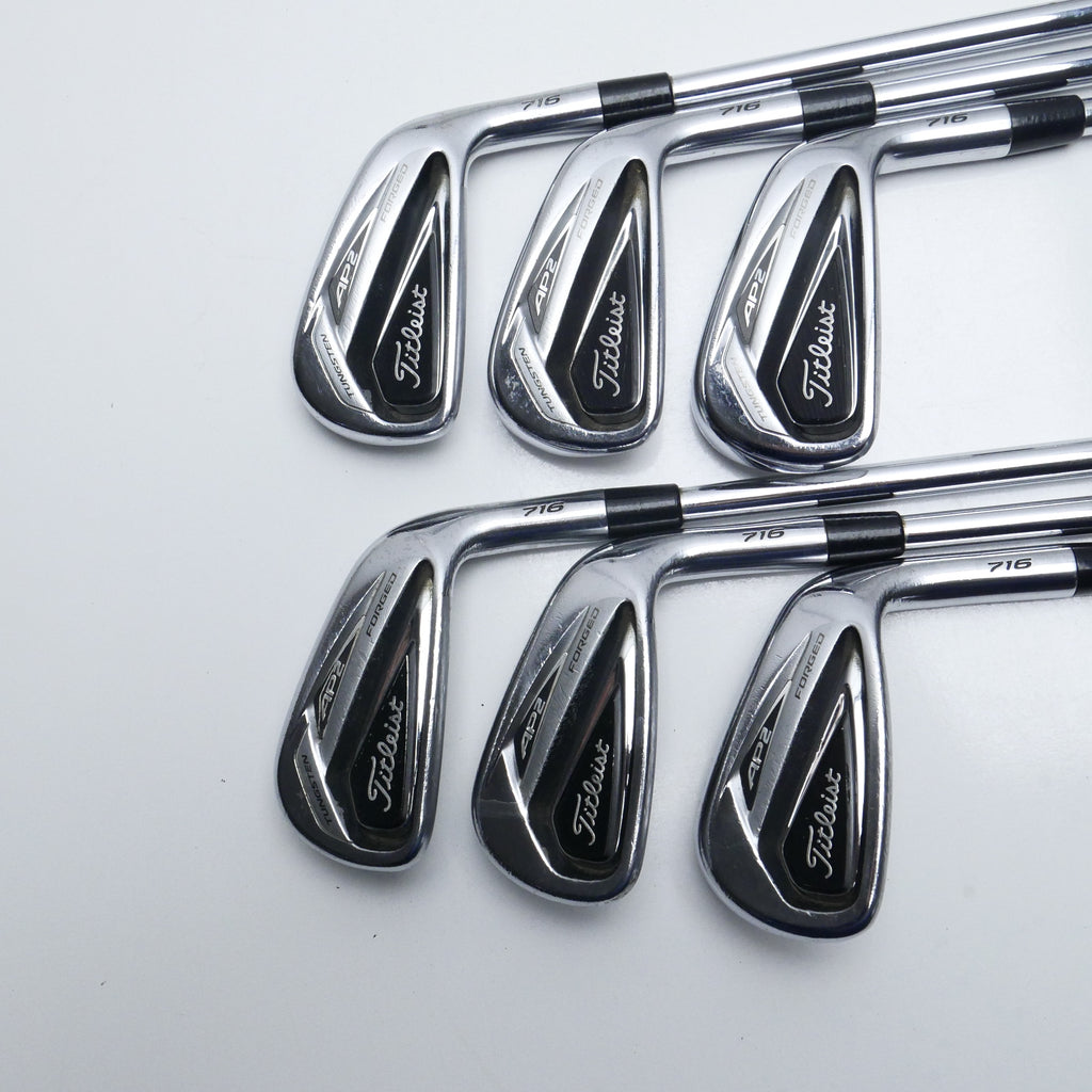 Used Titleist AP2 716 Iron Set / 4 - 9 IRON / Stiff Flex