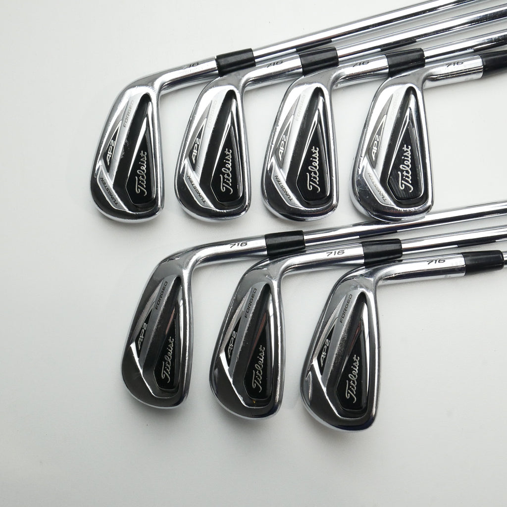 Used Titleist AP2 716 Iron Set / 4 - PW / Regular Flex