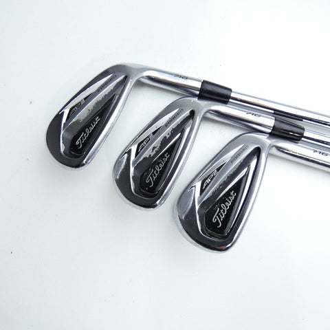 Used Titleist AP2 716 Iron Set / 4 - PW / Stiff Flex