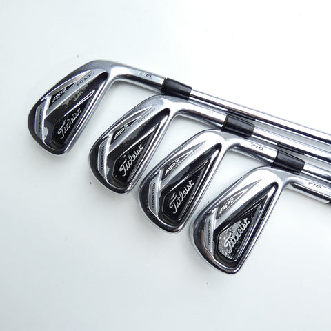 Used Titleist AP2 716 Iron Set / 4 - PW / Stiff Flex