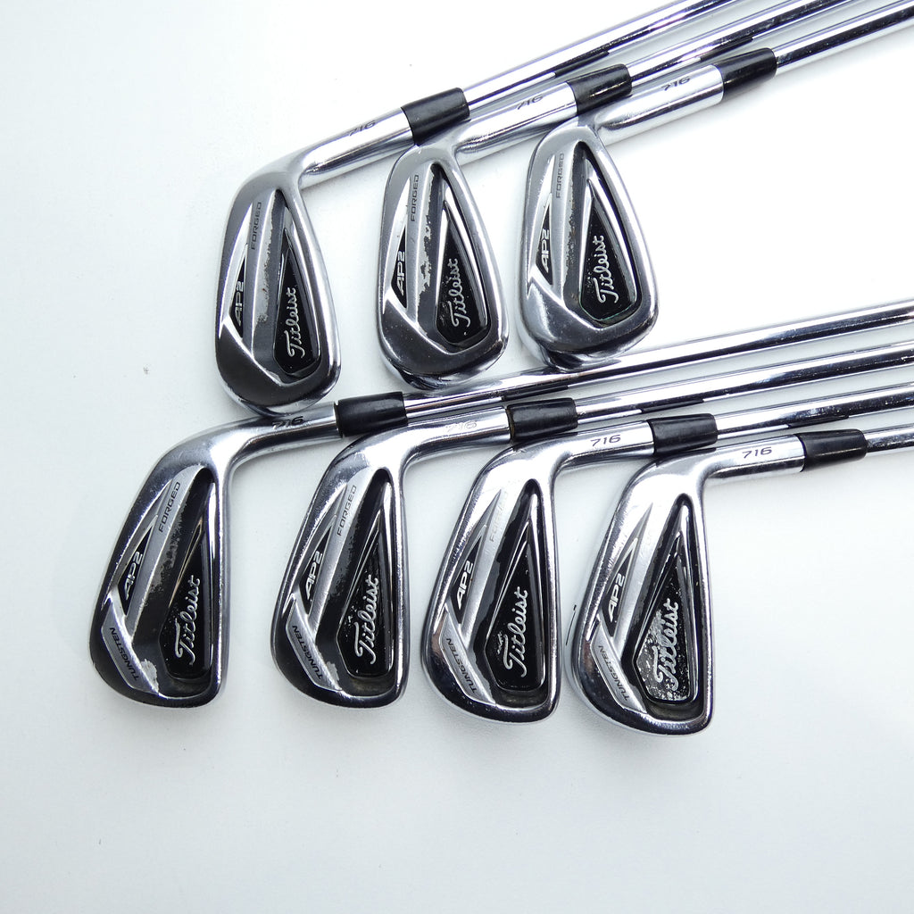 Used Titleist AP2 716 Iron Set / 4 - PW / Stiff Flex