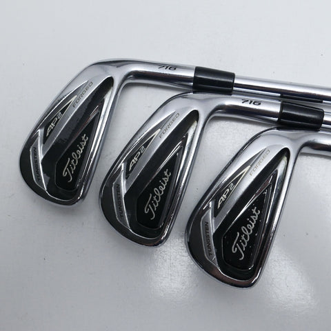 Used Titleist AP2 716 Iron Set / 5 - PW / Stiff Flex