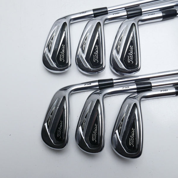 Used Titleist AP2 716 Iron Set / 5 - PW / Stiff Flex