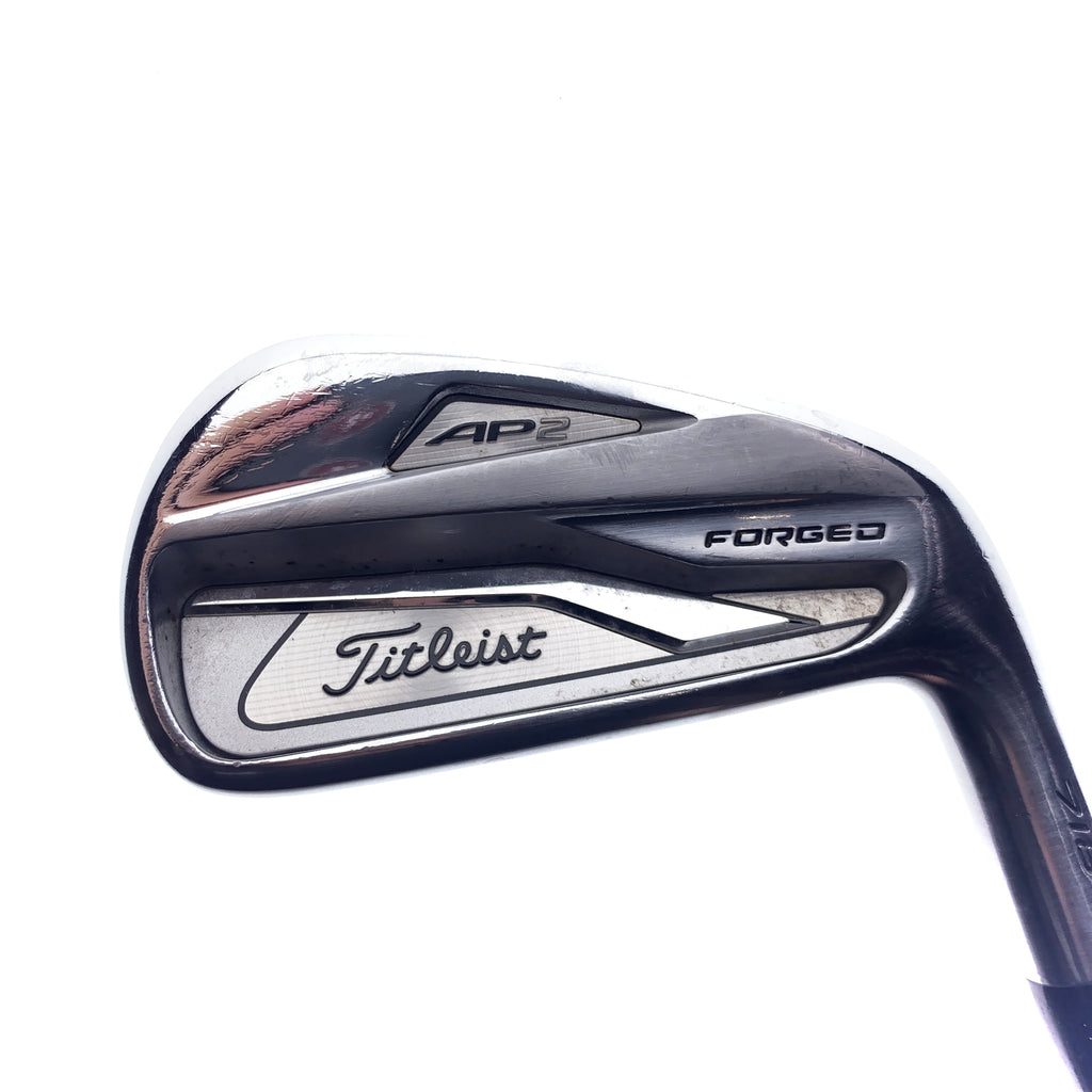 Used Titleist AP2 718 4 Iron / 24 Degrees / Stiff Flex