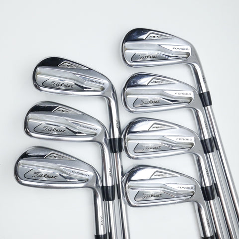Used Titleist AP2 718 Iron Set / 4 - PW / Stiff Flex