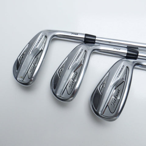 Used Titleist AP2 718 Iron Set / 4 - PW / Stiff Flex