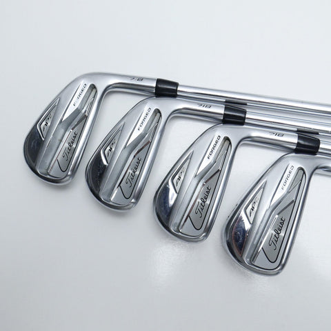 Used Titleist AP2 718 Iron Set / 4 - PW / Stiff Flex