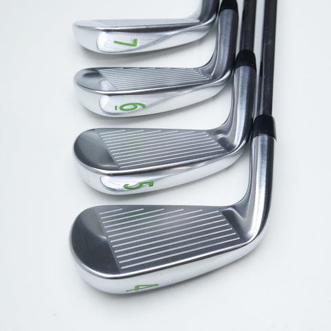Used Titleist AP2 718 Iron Set / 4 - PW / Stiff Flex