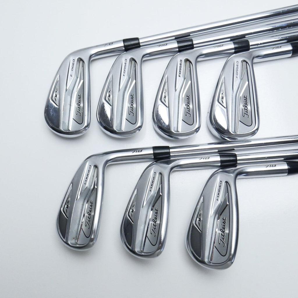 Used Titleist AP2 718 Iron Set / 4 - PW / Stiff Flex