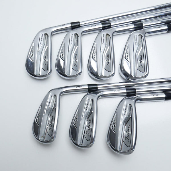 Used Titleist AP2 718 Iron Set / 4 - PW / Stiff Flex