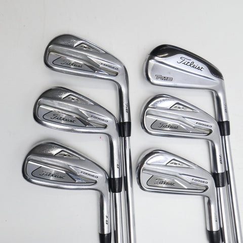 Used Titleist AP2 718 & T-MB 718 Iron Set / 4 - 9 IRON / Stiff Flex