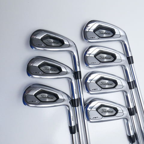 Used Titleist AP3 718 Iron Set / 4 - PW / Stiff Flex