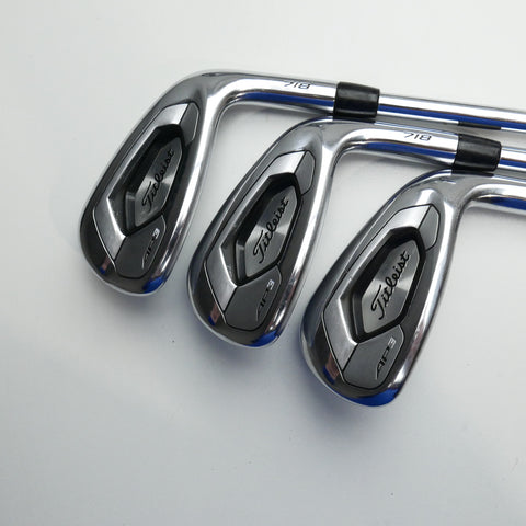 Used Titleist AP3 718 Iron Set / 4 - PW / Stiff Flex