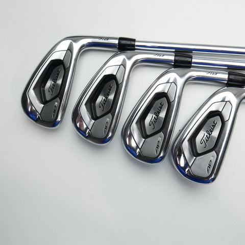 Used Titleist AP3 718 Iron Set / 4 - PW / Stiff Flex