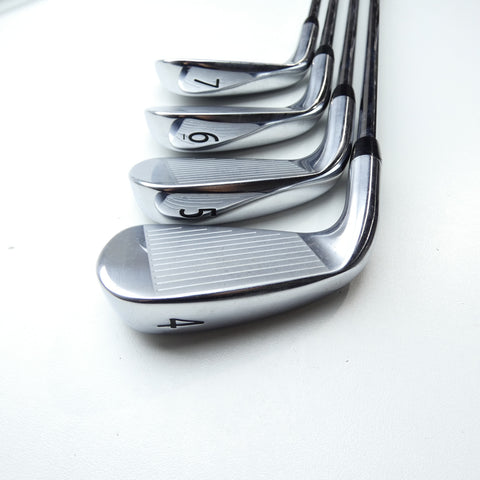 Used Titleist AP3 718 Iron Set / 4 - PW / Stiff Flex