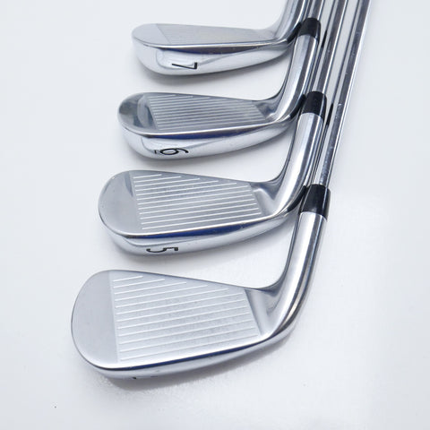 Used Titleist AP3 718 Iron Set / 4 - PW / Stiff Flex