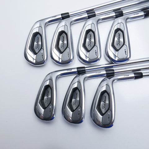 Used Titleist AP3 718 Iron Set / 4 - PW / Stiff Flex