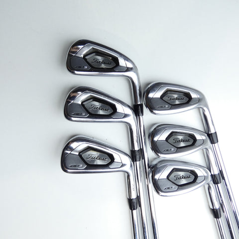 Used Titleist AP3 718 Iron Set / 5 - PW / Stiff Flex