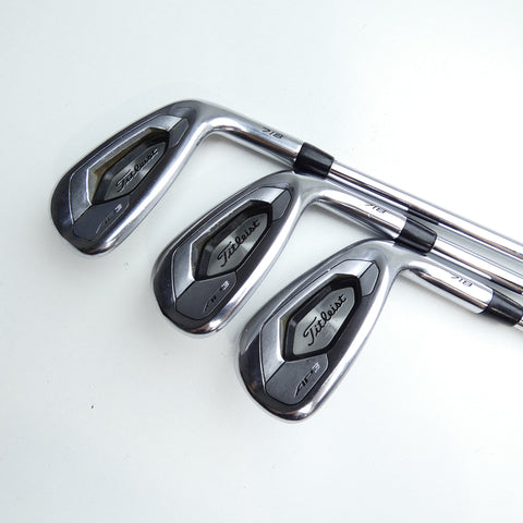 Used Titleist AP3 718 Iron Set / 5 - PW / Stiff Flex