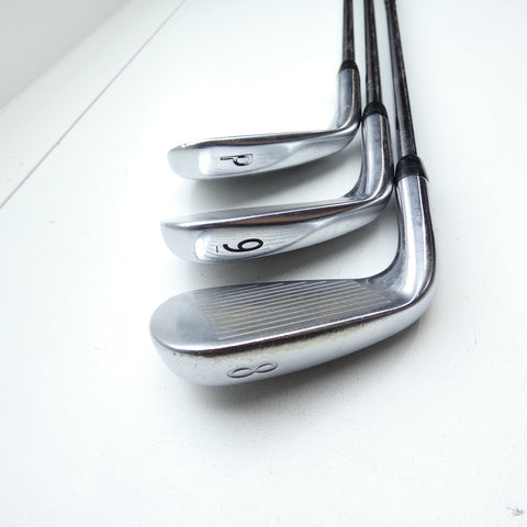 Used Titleist AP3 718 Iron Set / 5 - PW / Stiff Flex