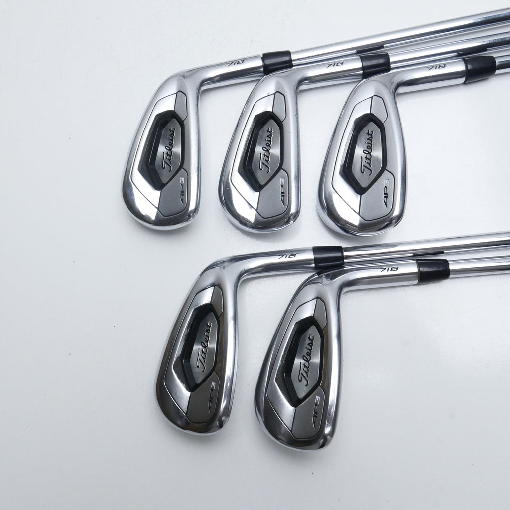 Used Titleist AP3 718 Iron Set / 6 - PW / Regular Flex