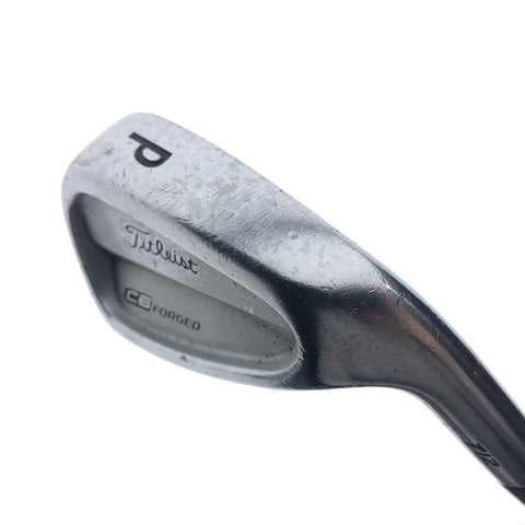 Used Titleist CB 712 Pitching Wedge Iron / 47.0 Degrees / Stiff Flex
