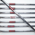 Used Titleist CB 714 Iron Set / 3 - PW / Stiff Flex / Left-Handed