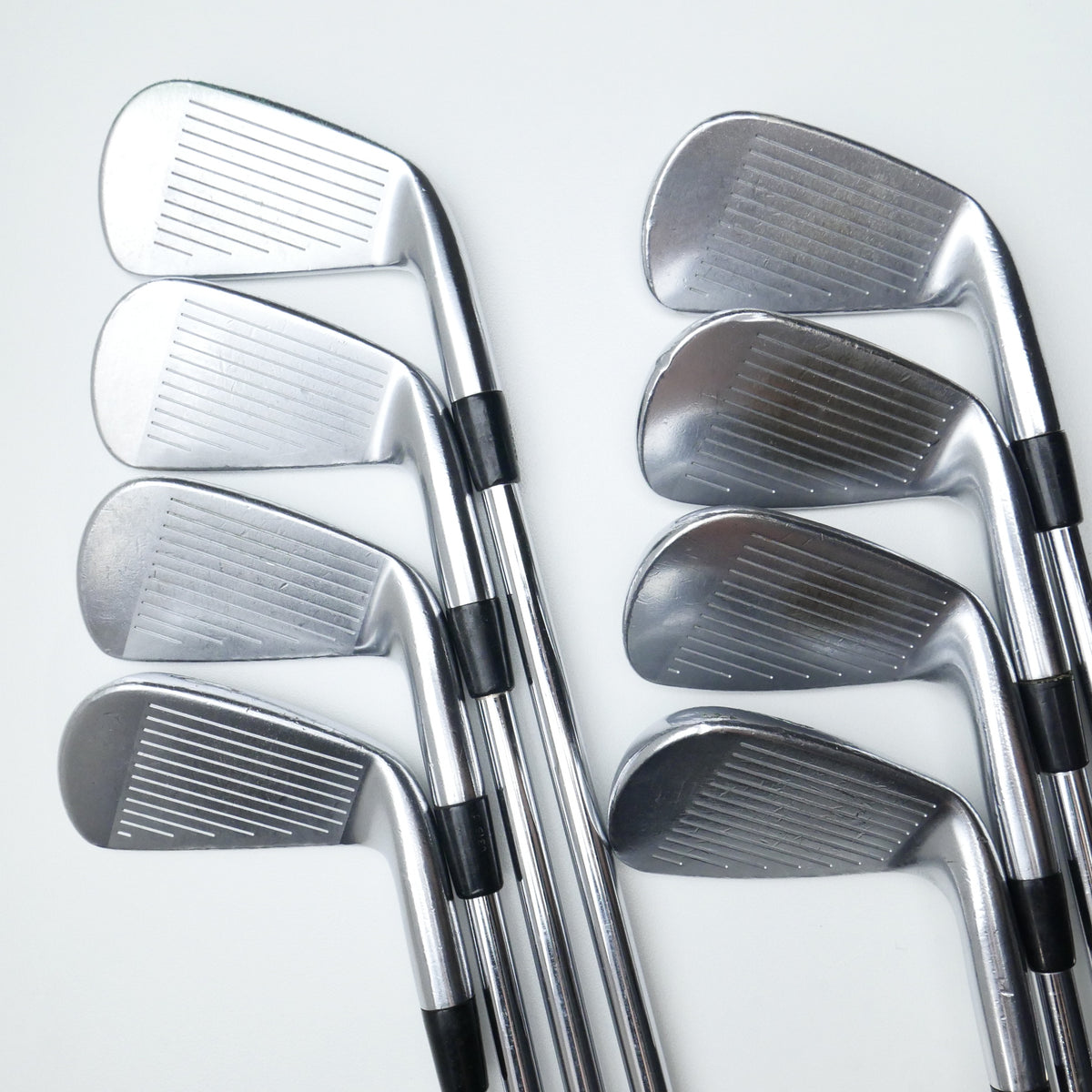 Used Titleist CB 714 Iron Set / 3 - PW / Stiff Flex / Left-Handed