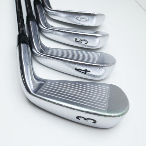 Used Titleist CB 714 Iron Set / 3 - PW / Stiff Flex / Left-Handed