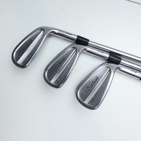 Used Titleist CB 714 Iron Set / 4 - PW / Regular Flex