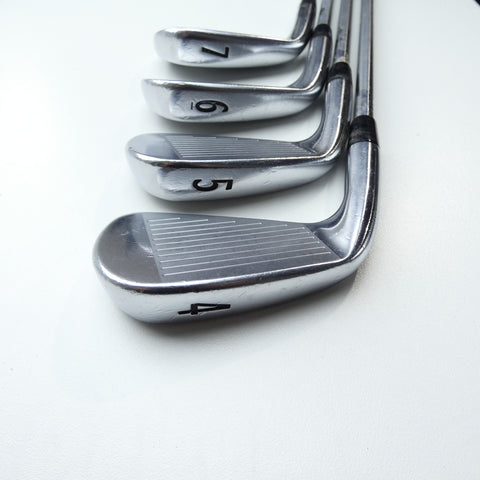 Used Titleist CB 714 Iron Set / 4 - PW / Regular Flex