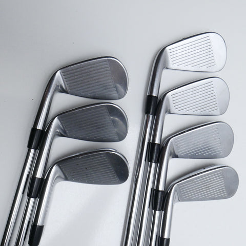Used Titleist CB 714 Iron Set / 4 - PW / Stiff Flex