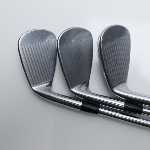 Used Titleist CB 714 Iron Set / 4 - PW / Stiff Flex