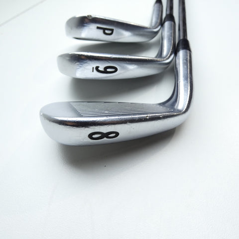 Used Titleist CB 714 Iron Set / 4 - PW / Stiff Flex