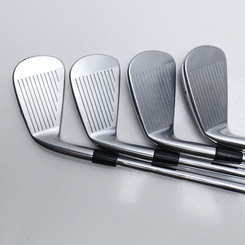 Used Titleist CB 714 Iron Set / 4 - PW / Stiff Flex