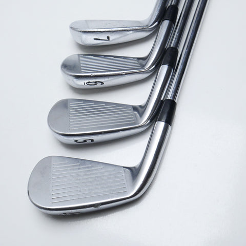 Used Titleist CB 714 Iron Set / 4 - PW / Stiff Flex