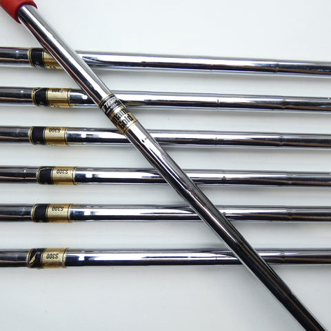 Used Titleist CB 716 Iron Set / 4 - PW / Stiff Flex