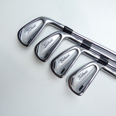 Used Titleist CB 716 Iron Set / 4 - PW / Stiff Flex