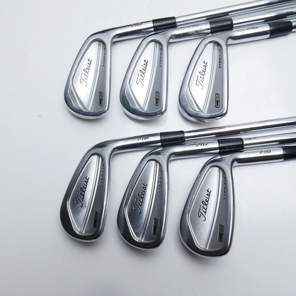 Used Titleist CB 716 Iron Set / 5 - PW / Stiff Flex