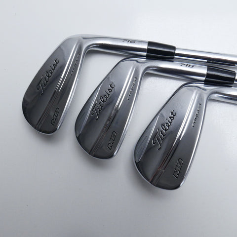 Used Titleist CB 716 & MB 716 Combo Set Iron Set / 4 - PW / Stiff Flex