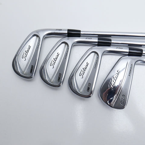 Used Titleist CB 716 & MB 716 Combo Set Iron Set / 4 - PW / Stiff Flex