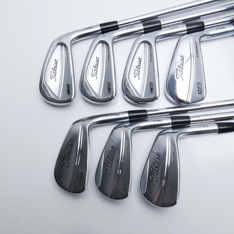 Used Titleist CB 716 & MB 716 Combo Set Iron Set / 4 - PW / Stiff Flex