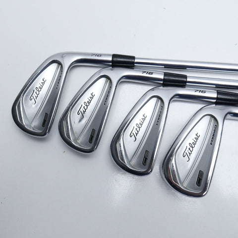 Used Titleist CB 716 & MB 716 Combo Set Iron Set / 4 - PW / X-Stiff Flex