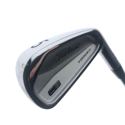 Used Titleist CB 718 5 Iron / 27 Degrees / X-Stiff Flex