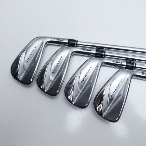 Used Titleist CNCPT CP-02 Iron Set / 4 - PW + 48° / Stiff Flex