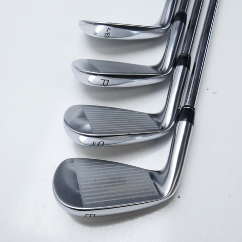 Used Titleist CNCPT CP-02 Iron Set / 4 - PW + 48° / Stiff Flex