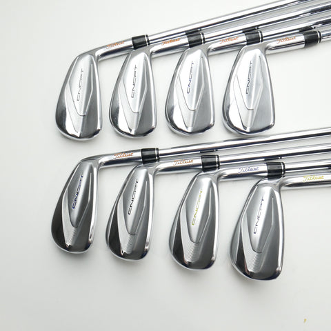 Used Titleist CNCPT CP-02 Iron Set / 4 - PW + 48° / Stiff Flex