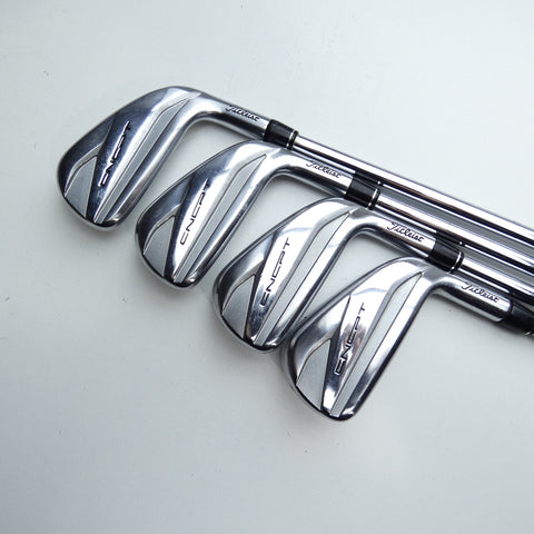 Used Titleist CNCPT CP-03 Iron Set / 4 - PW + 48° / Stiff Flex
