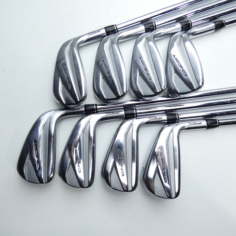 Used Titleist CNCPT CP-03 Iron Set / 4 - PW + 48° / Stiff Flex