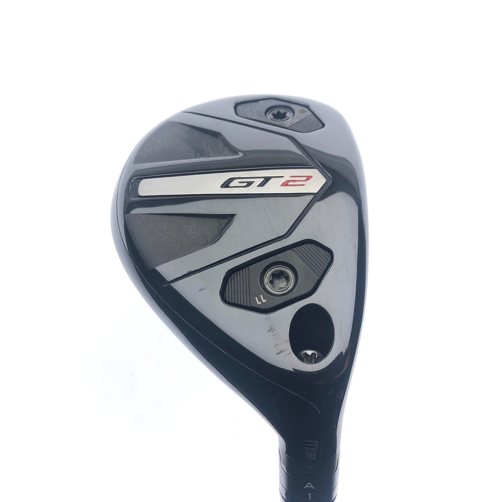 Used Titleist GT2 3 Hybrid / 18 Degrees / Stiff Flex